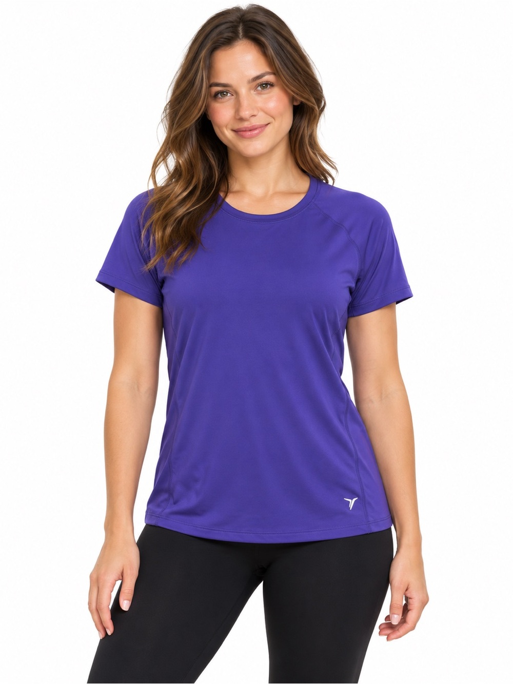 Old Navy Purple Short Sleeve Active Tee